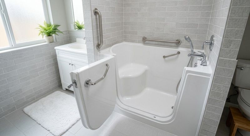 Accessible Tub Installation in Valparaiso, IN