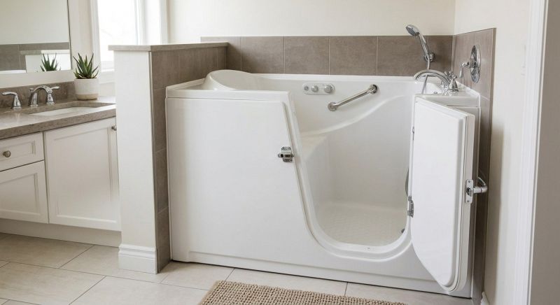 Elderly Bathtub Installation in Newark, DE